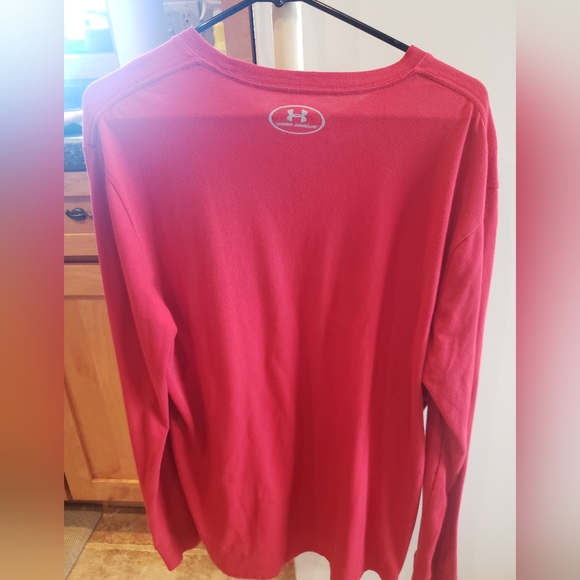 Wisconsin Badgers Under Armour Large Long sleeve shirt - Picture 3 of 4